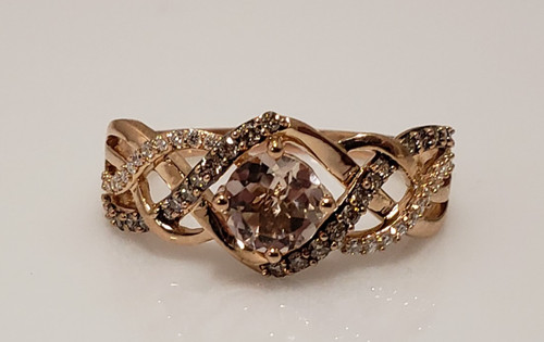Vain 14k rose gold peach - le,