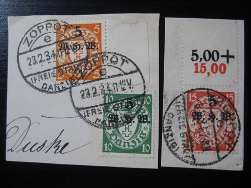 Danzig gdansk 237 239 - mi., #237-239