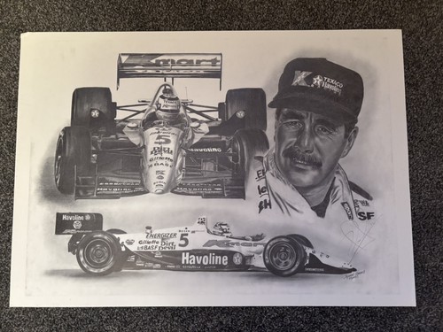 Nigel mansell indycar red - nigel,