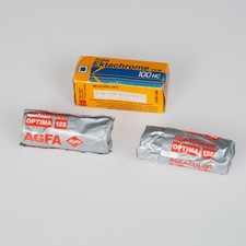 Three rolls of 120 medium