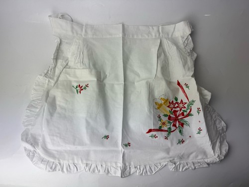 Christmas half apron with - half,