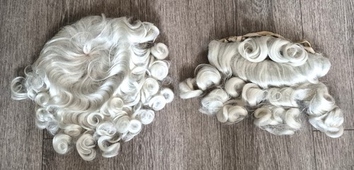 Santa wig and beard - wig,