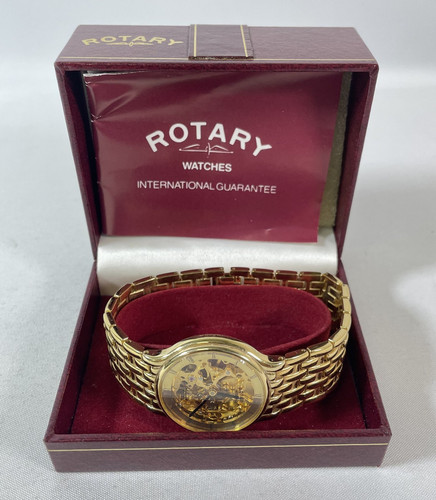 Rotary elegance gents skeleton - rotary,