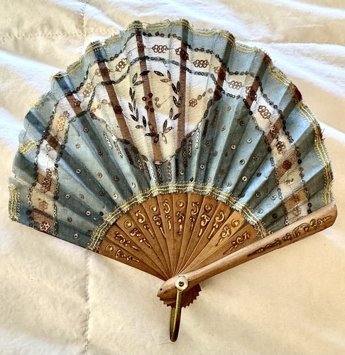Antique victorian fan - antique,