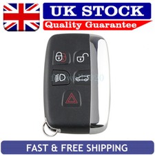 5 Button Smart Car Key Fob Case For Jaguar F-Type F-Pace XE XF XJ Remote Shell