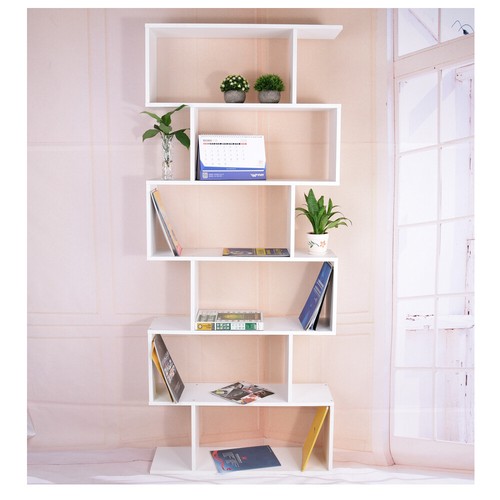 Wooden tier bookcase shelves - wooden,