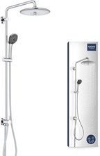 NEW - Grohe Vitalio Joy 260 Shower System With Diverter - Chrome - 27357002