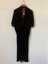 Nancy Mac Velvet Dress Size 22