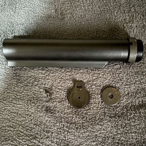 Airsoft guarder stock tube