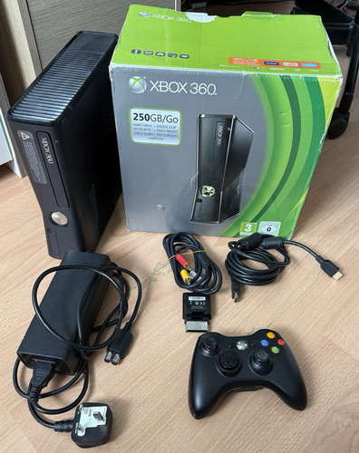 Microsoft xbox 360 250gb black - 360,