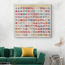 1760 Marine Flags Chart –