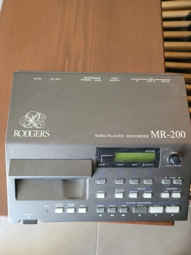 Rodgers organ model - model, number