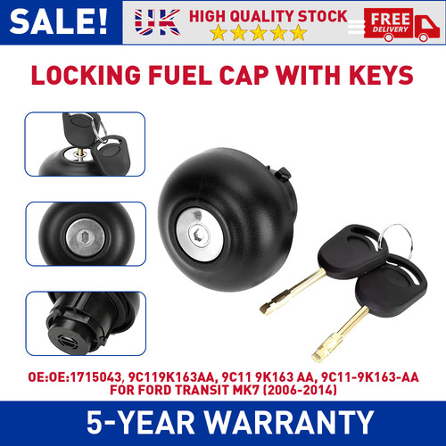 Locking fuel tank filler cap - tank,
