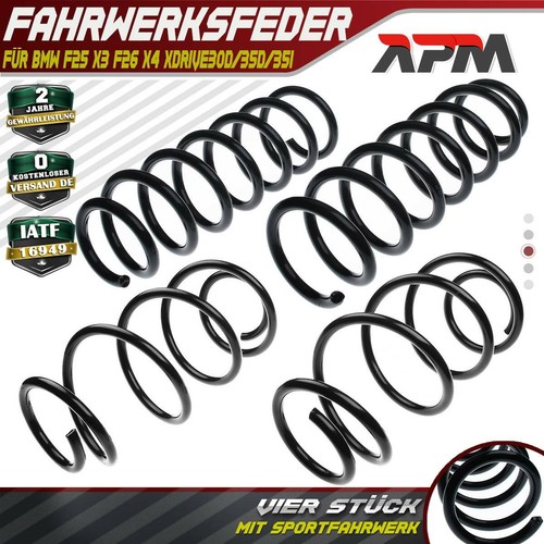 Springs suspension spring - 4x,