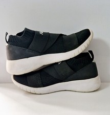 NAUTICA Women Vivien Fashion Black Slip-On Socks Trainers - Size UK 4 / EU 36/37