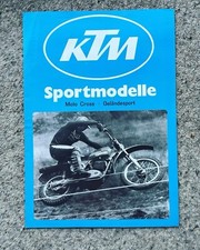 KTM Motocross & Enduro brochure circa 1977, GS 100 - GS 400, MC 125 - MC 400