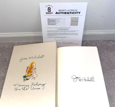 JONI MITCHELL SIGNED MORNING