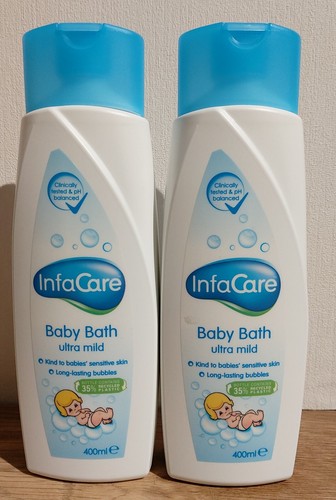 2x400ml infacare baby bath - ,
