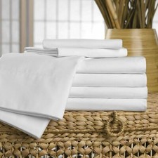 Hospitals - Care Homes 100% Cotton Flat Bed sheets Nursing Homes Bed Sheets