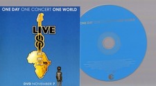 Live 8 6trk PROMO CD SAMPLER