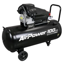 Sealey 100L V-Twin Direct