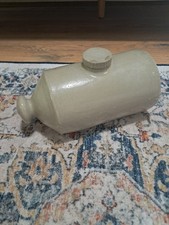 Vintage stoneware glazed tan - &,