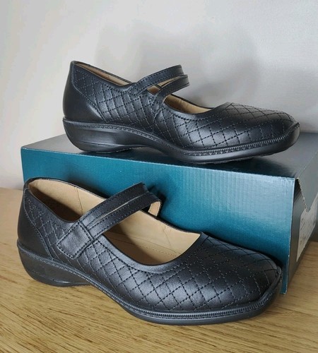 Hotter opal black leather - "opal",