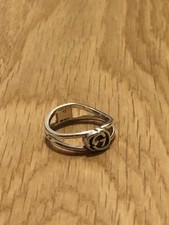 Gucci Ring Sterling Silver GG