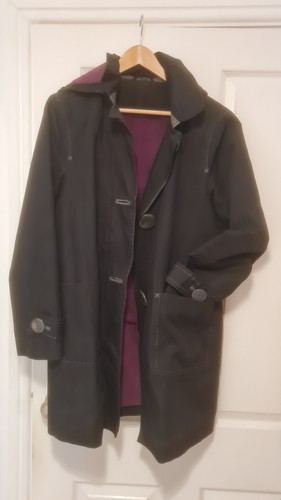 Boden women black coat - black,