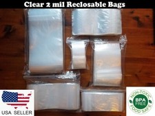 Clear Reclosable Zip Seal
