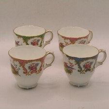 Crown Staffordshire Tea Cups