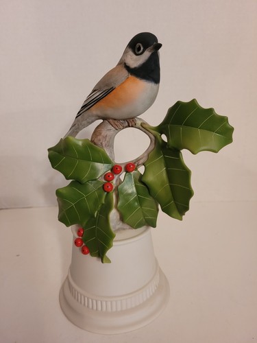 Boehm porcelain bird black - bird,