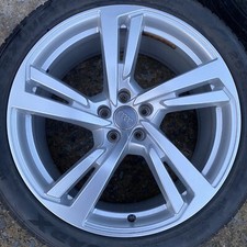 X1 GENUINE AUDI A7 C8 255 40 20 inch ALLOY WHEEL + TYRE 4K8601025G SPARE SINGLE