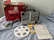 TESTED/VIDEO/SERVICED - EUMIG Mark 501 Super8 & Standart8 8mm Projector/Austria