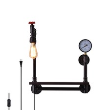 Rustic Wall Decor Light With