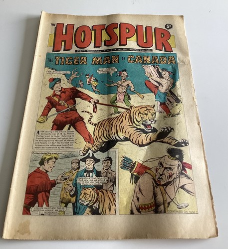 Hotspur comic january 25th - comic,