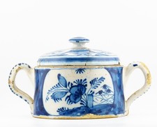 England Delftware Posset Pot