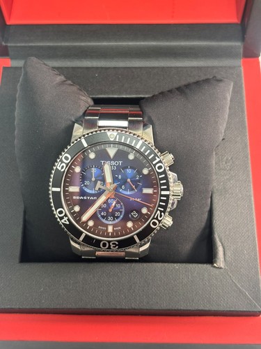 Tissot 1853 blue face - blue, boxed