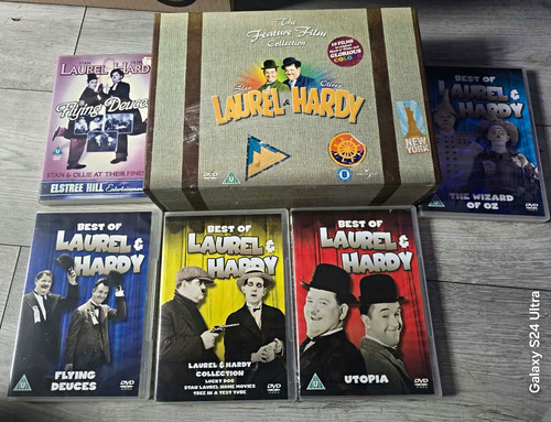 Laurel hardy dvd collection - laurel,