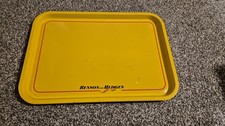 BARGAIN RARE VINTAGE BENSON & HEDGES  METAL DRINKS SERVING TRAY MANCAVE PUB B&H