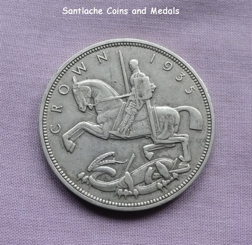 1935 king george silver - 1935,