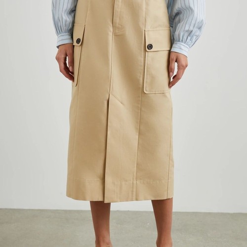 Rails cyrus khaki skirt tan - skirt,