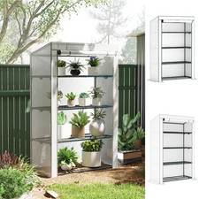 4 Tier Lean-to Mini Greenhouse