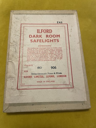 Ilford dark room safe - safe, lights