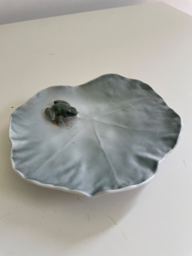 Royal copenhagen frog - copenhagen, lily