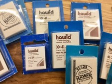 HAWID black background stamp