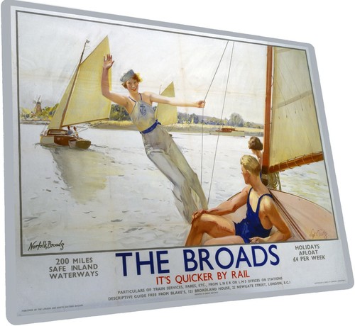 Norfolk broads sign - norfolk,