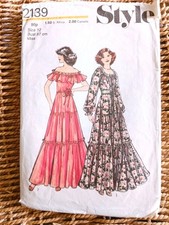 Vintage 1970s Style Sewing