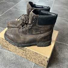 Timberland Pro Iconic Work Safety Boots Steel Toe Mens Iconic Brown - size 8