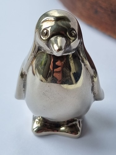 Vintage chrome penguin - chrome,
